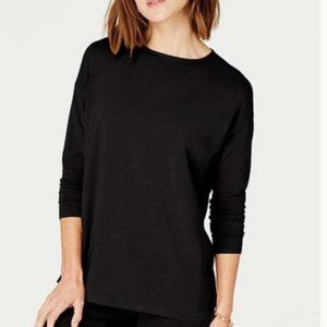 J. Jill black stretch Tee